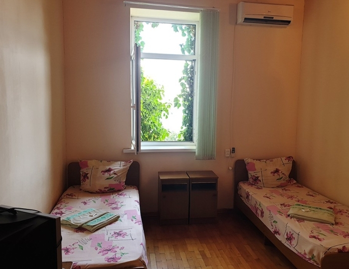 Стандартный 2-местный 1-комнатный без доп места - Гостиница «Абхазия» Новый Афон