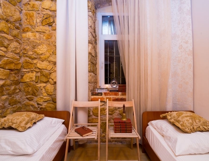 Эконом 1-местный 1-комнатный с удобствами на этаж, 2 этаж - Гостиница «Абхазия» Новый Афон