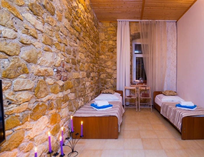 Эконом 1-местный 1-комнатный с удобствами на этаж, 2 этаж - Гостиница «Абхазия» Новый Афон